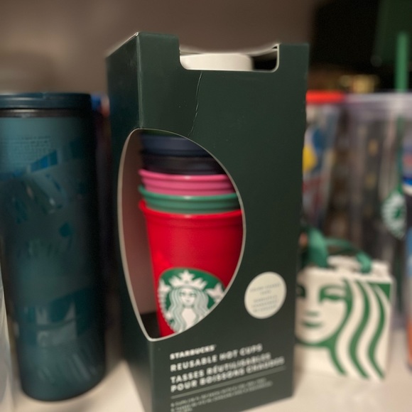 NWT Starbucks Colorful Metallic Cup - Picture 7 of 8